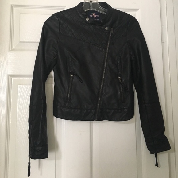 Papaya Jackets & Blazers - Papaya Faux Leather Jacket